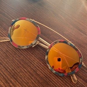 Krewe Sunglasses with Reflective Lense